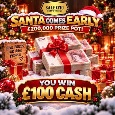 🎅 £100 CASH 🎄
