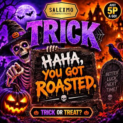 🕷️ TRICKED YOU! You’ve got more chance of finding a unicorn! 🎃
