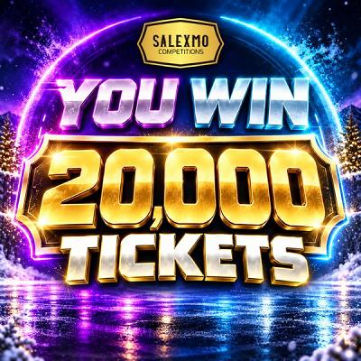 20,000 TICKETS INTO THE CAR COMP 