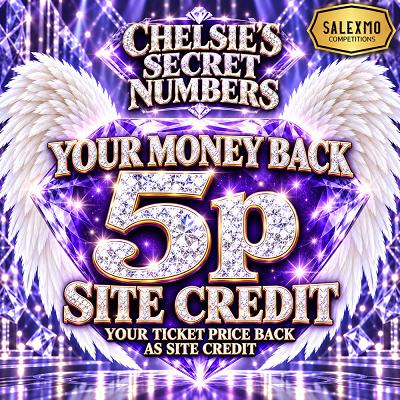 YOUR MONEY BACK FOR THIS TICKET £5P SITE CREDIT 